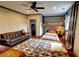 Bedroom with bunk bed, stylish rug, leather couch, and lots of natural light at 1178 Chambord Ne Way, Brookhaven, GA 30319