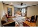 Bedroom with bunk bed, stylish rug, leather couch, and lots of natural light at 1178 Chambord Ne Way, Brookhaven, GA 30319