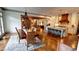 Open-concept dining room with spacious kitchen and seating for a large Gathering at 1178 Chambord Ne Way, Brookhaven, GA 30319