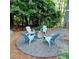 Inviting backyard firepit area with seating and a tranquil, natural setting for outdoor relaxation and entertainment at 1178 Chambord Ne Way, Brookhaven, GA 30319