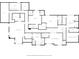 Detailed floor plan illustrating the layout of the home, including bedrooms, bathrooms, and living spaces at 1178 Chambord Ne Way, Brookhaven, GA 30319