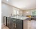 Modern wet bar featuring built-in wine fridge at 4446 Huntington Cir, Atlanta, GA 30338