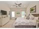 Bedroom featuring ceiling fan, and abundant natural light at 4000 Chastain Preserve Ne Way, Atlanta, GA 30342