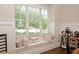 Window seat in breakfast nook provides a relaxing space at 4000 Chastain Preserve Ne Way, Atlanta, GA 30342
