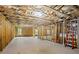This spacious basement is framed and ready to be finished, offering endless possibilities at 147 Longleaf Dr, Canton, GA 30114