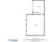 A detailed floor plan showcasing the layout of the home's basement level with dimensions at 1521 Sylvan Sw Rd, Atlanta, GA 30310
