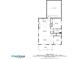 A detailed floor plan showcasing the layout of the home's first floor with room dimensions at 1521 Sylvan Sw Rd, Atlanta, GA 30310