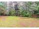 A large backyard space with lush grass and mature trees, creating a serene and natural environment at 2139 Jonathan Ave, Lithonia, GA 30058