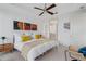Serene bedroom featuring soft lighting, hardwood floors, and an ensuite bathroom with modern fixtures at 3630 Peachtree Ne Rd # 2309, Atlanta, GA 30326