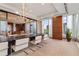 Modern conference room with sleek table and chairs, offering a professional and functional space for meetings at 3630 Peachtree Ne Rd # 2309, Atlanta, GA 30326