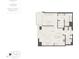 Floor plan of this one bedroom condo at 3630 Peachtree Ne Rd # 2309, Atlanta, GA 30326