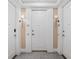 Attractive hallway with private home entry door at 3630 Peachtree Ne Rd # 2309, Atlanta, GA 30326