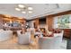 Inviting living room with comfortable seating, fireplace, and stylish decor, perfect for relaxation and entertainment at 3630 Peachtree Ne Rd # 2309, Atlanta, GA 30326