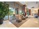Grand lobby entrance with marble floors, elegant furnishings and a large front window at 3630 Peachtree Ne Rd # 2309, Atlanta, GA 30326