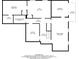 Basement floor plan with a bedroom, gym, garage, patio, bath, electrical room, hall, office, hall, and Gathering room at 1058 Magnolia Dr, Villa Rica, GA 30180