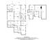 A complete floor plan overview featuring the first, second and basement floors of the house at 1058 Magnolia Dr, Villa Rica, GA 30180