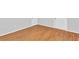 Bedroom boasts new hardwood floors and white doors at 1850 Cotillion Dr # 3123, Atlanta, GA 30338