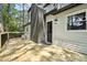 Newly constructed back deck providing outdoor living space, adjacent to mature trees at 4617 Cedar Park Dr, Stone Mountain, GA 30083