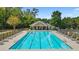 Community pool with plenty of seating offers a refreshing oasis for residents to relax and enjoy at 257 Ridge Mill Dr, Acworth, GA 30102