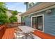A backyard outdoor deck is perfect for a pleasant meal at 1038 Saint Charles Ave, Atlanta, GA 30306