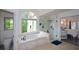 Large bathroom features soaking tub, separate shower, and open access to the main bedroom at 2001 Mclain Nw Rd, Acworth, GA 30101