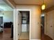 Convenient laundry room is located close to the main bedroom and additional bedrooms at 3889 Sidney Lanier Blvd, Duluth, GA 30096