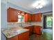 Updated kitchen with granite countertops and stainless-steel appliances at 4766 Jamerson Forest Cir, Marietta, GA 30066