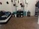 Bedroom featuring carpet, a bed and dresser at 1130 Monfort Rd, Lawrenceville, GA 30046