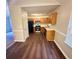 Functional kitchen equipped with stainless steel appliances, wood cabinets, and ample counter space at 4610 Idlewood Park, Lithonia, GA 30038
