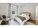 Comfortable bedroom with a cozy chair, plush rug, and natural light at 505 Woodmoore Ct, Sandy Springs, GA 30342