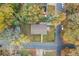 An aerial shot of a charming home in a tranquil neighborhood at 1101 White Oak Ave, Atlanta, GA 30310