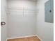 Storage closet with wood floors and wire shelving at 1101 White Oak Ave, Atlanta, GA 30310