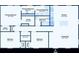 Detailed floor plan showcasing the layout of this home, including the living room, kitchen, bedrooms, and bathrooms at 1101 White Oak Ave, Atlanta, GA 30310