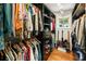 Spacious walk-in closet features custom shelving and abundant storage space at 1164 Bonview Ne Ln, Atlanta, GA 30324