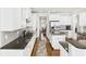 Gourmet kitchen boasting granite countertops, stainless steel appliances, and ample cabinet space at 122 White Spruce Ct, Dallas, GA 30157