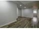 Bright basement area with stylish flooring, neutral walls, and natural light at 515 Allens Landing Ct, Lawrenceville, GA 30045