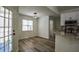 This dining area is conveniently located next to the kitchen, perfect for entertaining at 515 Allens Landing Ct, Lawrenceville, GA 30045