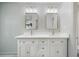Stylish bathroom showcasing double vanity, sleek mirrors, and contemporary design at 3937 Locklear Way, Atlanta, GA 30360