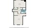 Upstairs floor plan shows two bedrooms, a bathroom and open hallway at 6230 S Summers S Cir, Douglasville, GA 30135