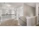 Upstairs hallway with iron railing and chandelier at 829 Overlook Path Ln, Lawrenceville, GA 30045