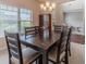 Spacious dining room featuring a large wooden table and natural light at , Loganville, GA 30052