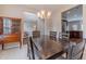 Dining room featuring a wooden table and a view of the kitchen at , Loganville, GA 30052