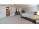Spacious main bedroom boasts vaulted ceilings and connects to a full ensuite bath for added privacy at , Loganville, GA 30052