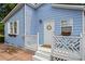Charming front porch with decorative details, a welcoming entrance, and fresh curb appeal at 1429 Noel Ne Dr, Brookhaven, GA 30319