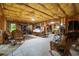 Spacious unfinished basement with exposed ceiling and diverse workout equipment at 2059 Ivey Chase Dr, Dacula, GA 30019