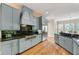 Gourmet kitchen with stainless steel appliances and granite countertops at 4720 Cliffside Ct, Marietta, GA 30067