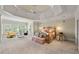 Large main bedroom with sitting area, tray ceiling and large windows at 4720 Cliffside Ct, Marietta, GA 30067
