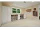 Finished basement includes a desk area at 921 Laurel Crest Dr, Woodstock, GA 30189