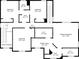 Second floorplan showing the bedrooms, bathrooms, and walk-in closets, complete with measurements at 921 Laurel Crest Dr, Woodstock, GA 30189