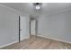Clean bedroom with hardwood floors, neutral walls, and great natural light at 1758 N Springs Dr, Atlanta, GA 30338